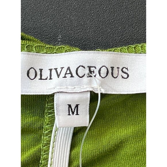 Oliveaceous Martini Olive Long‎ Sleeve Top, Medium - Picture 11 of 14